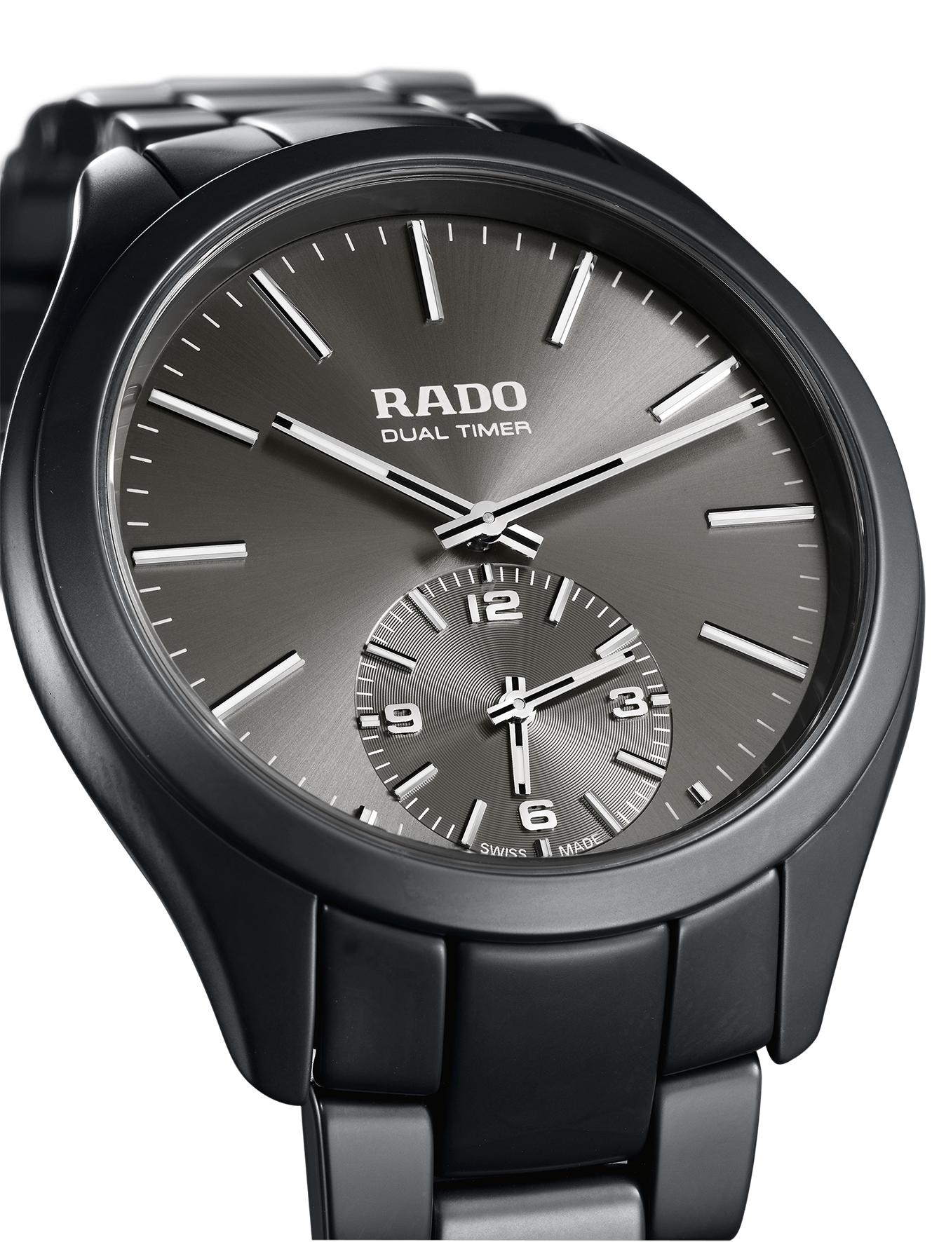 Rado hyperchrome touch dual time top